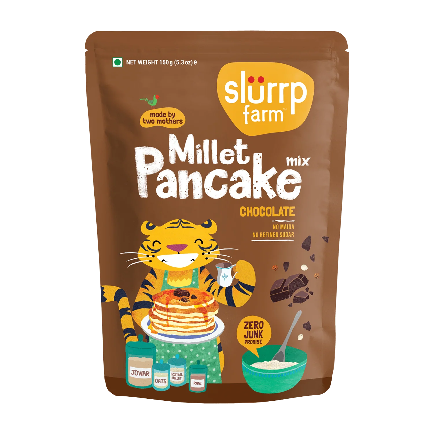 Millet pancakes