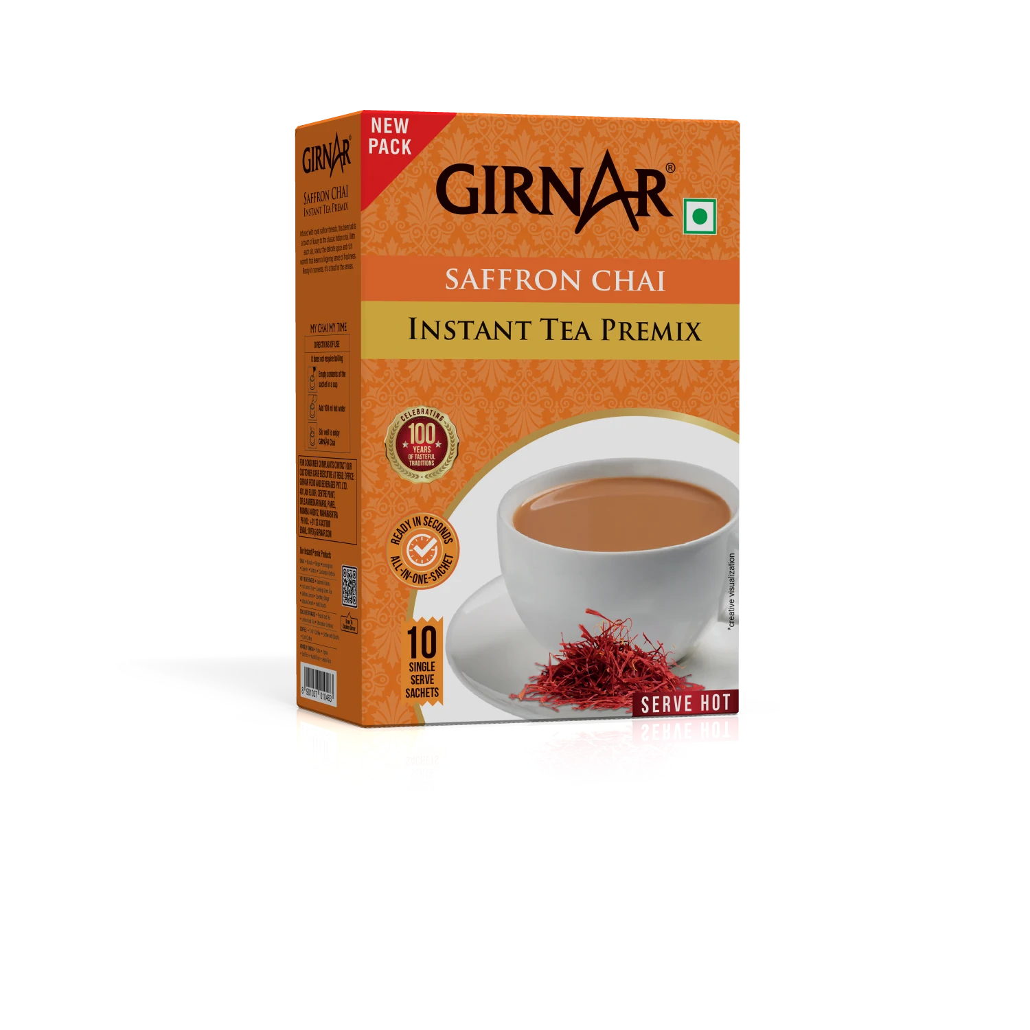 Girnar product visual for Tea Time Traditions: How Girnar Chai Connects You to India
