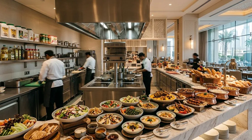 HORECA Distribution in Dubai industry visual in the UAE