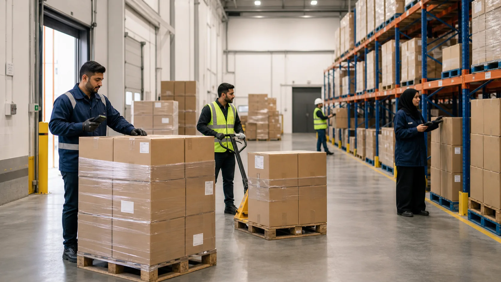 The Role of Food Distributors in the Modern Supply Chain industry visual in the UAE