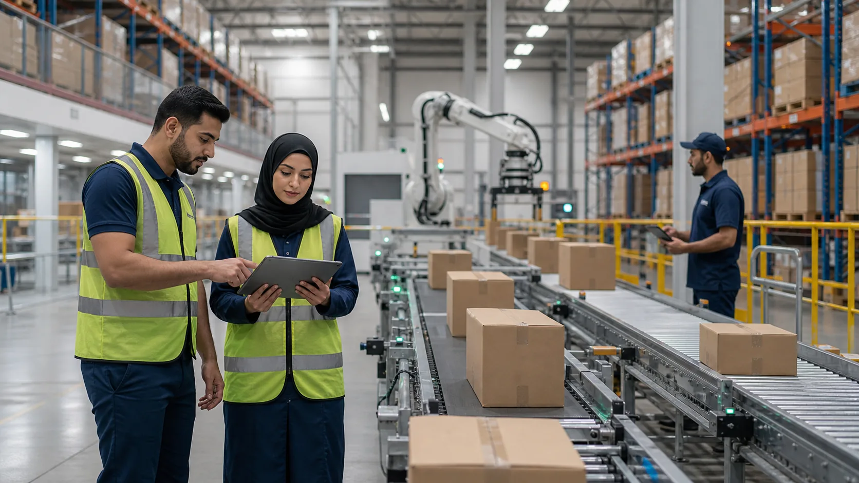 The Future of Food Distribution in the Middle East industry visual in the UAE