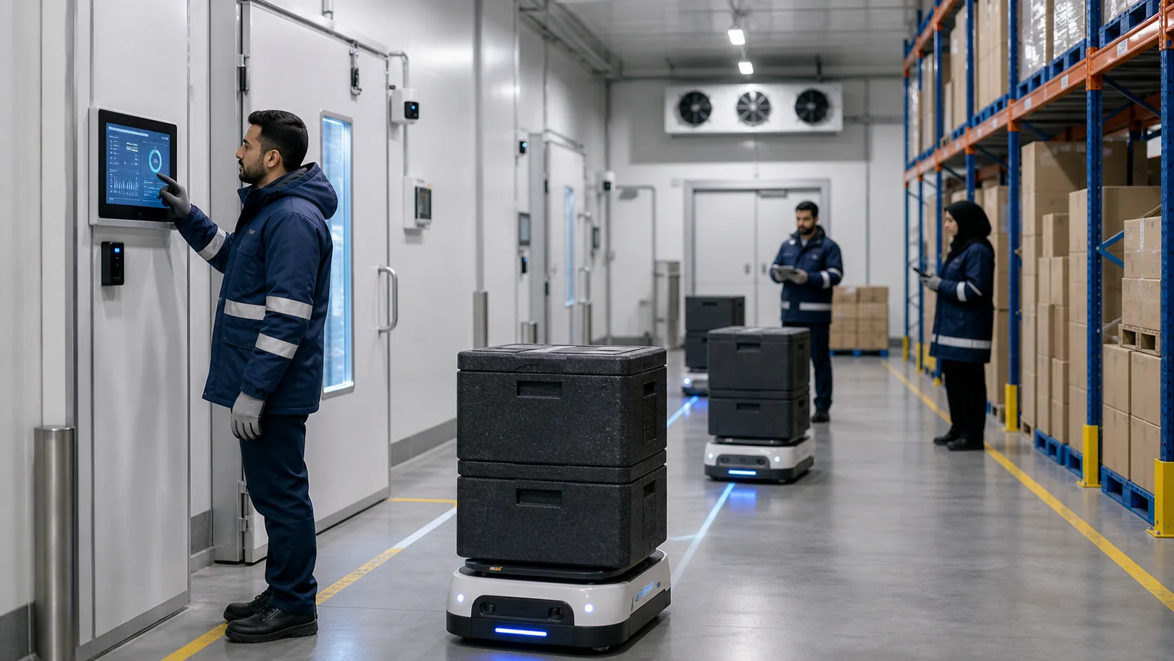 The Future of Food Distribution in the Middle East industry visual in the UAE