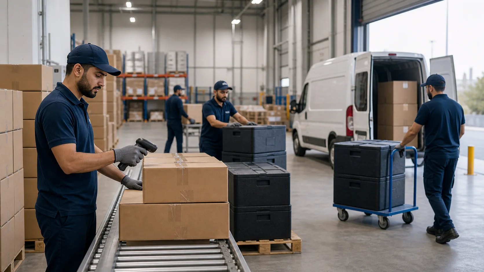 How Efficient Logistics Keeps the Food Industry Running industry visual in the UAE