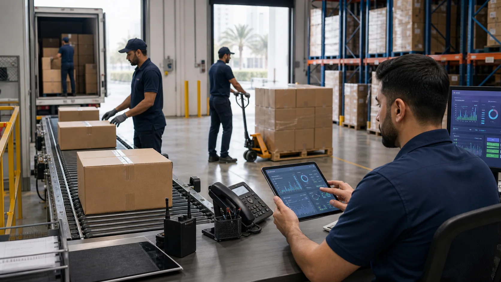 How Efficient Logistics Keeps the Food Industry Running industry visual in the UAE