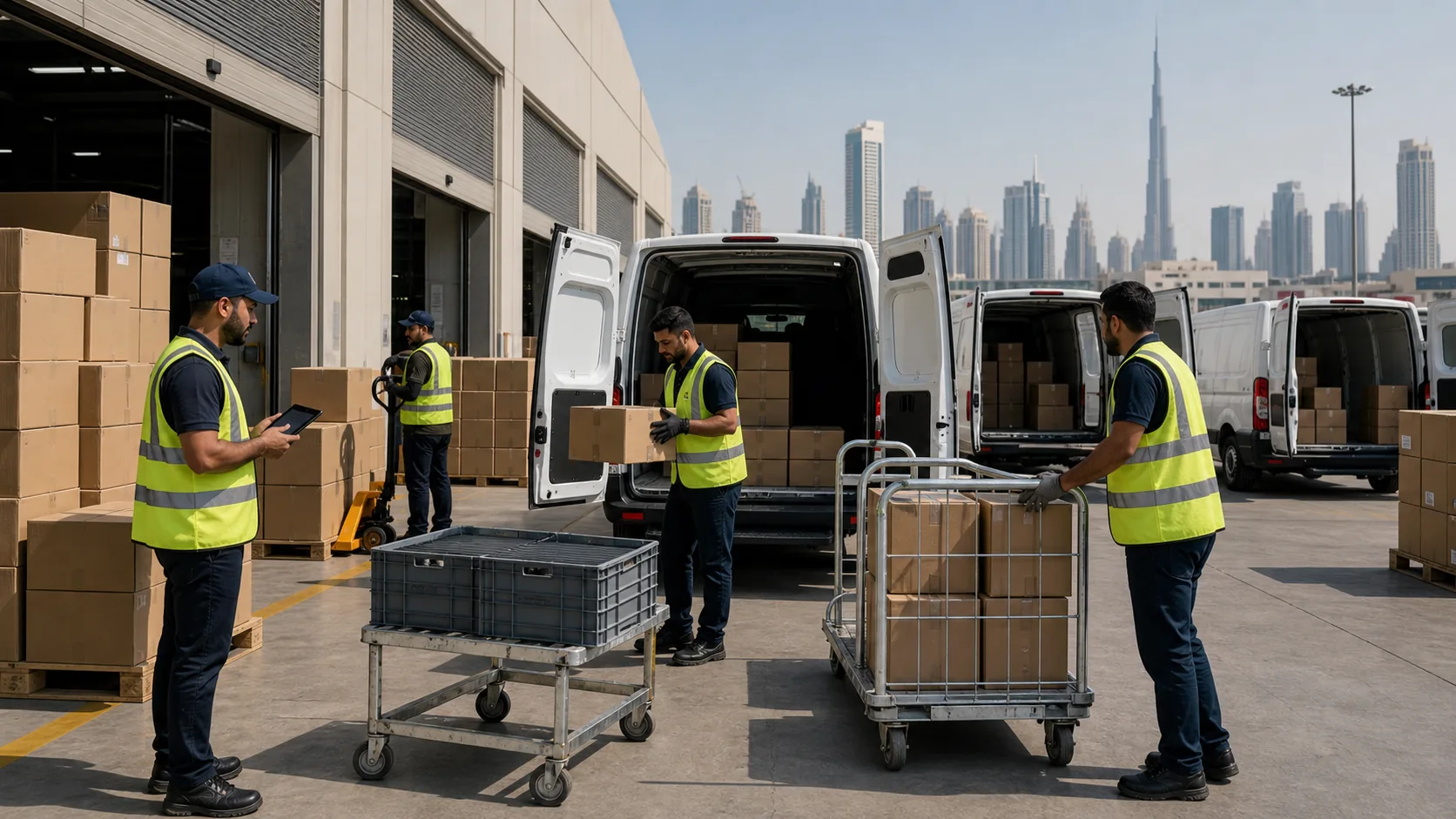 FMCG Distribution in Dubai industry visual in the UAE