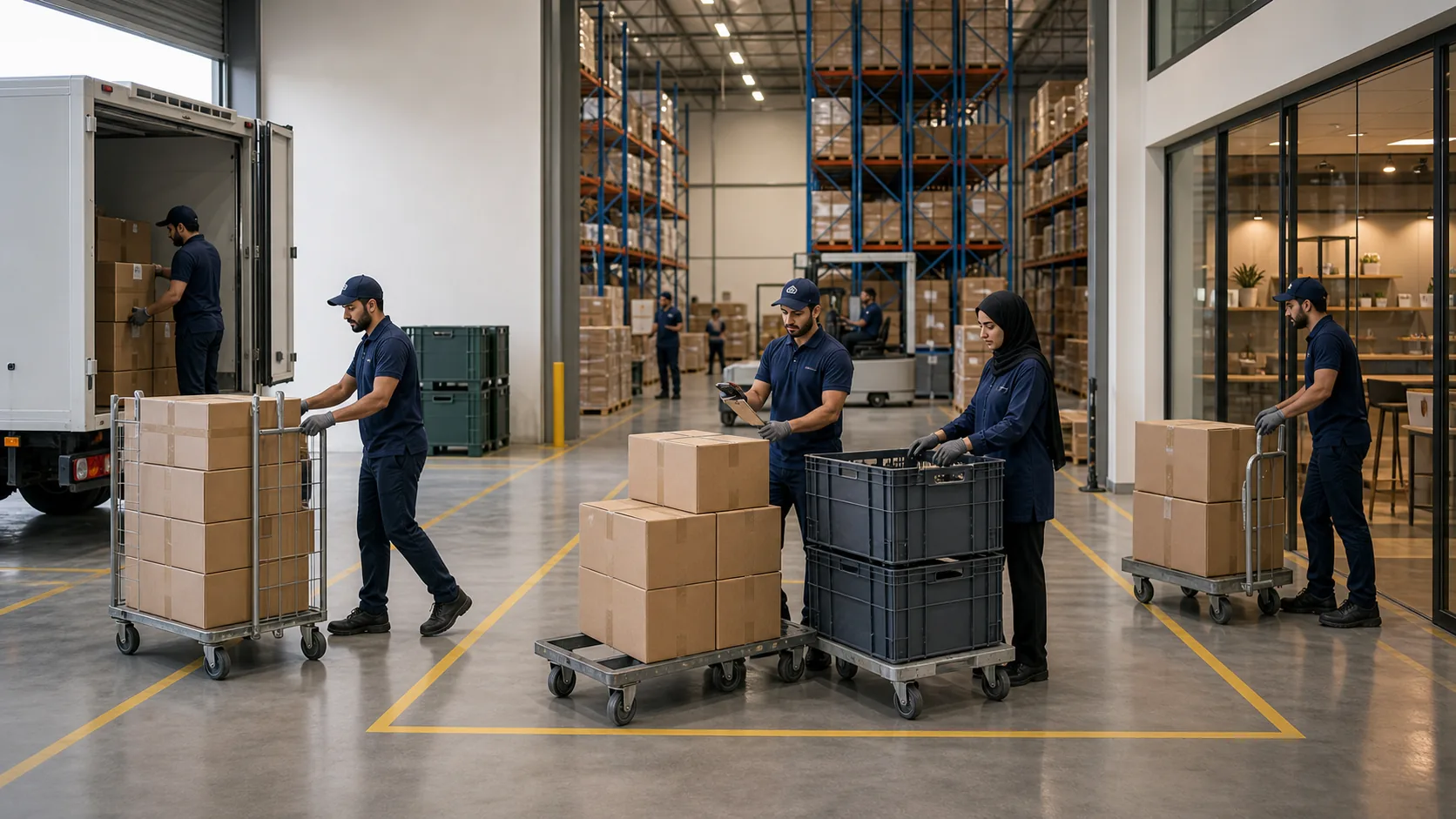FMCG Distribution in Dubai industry visual in the UAE