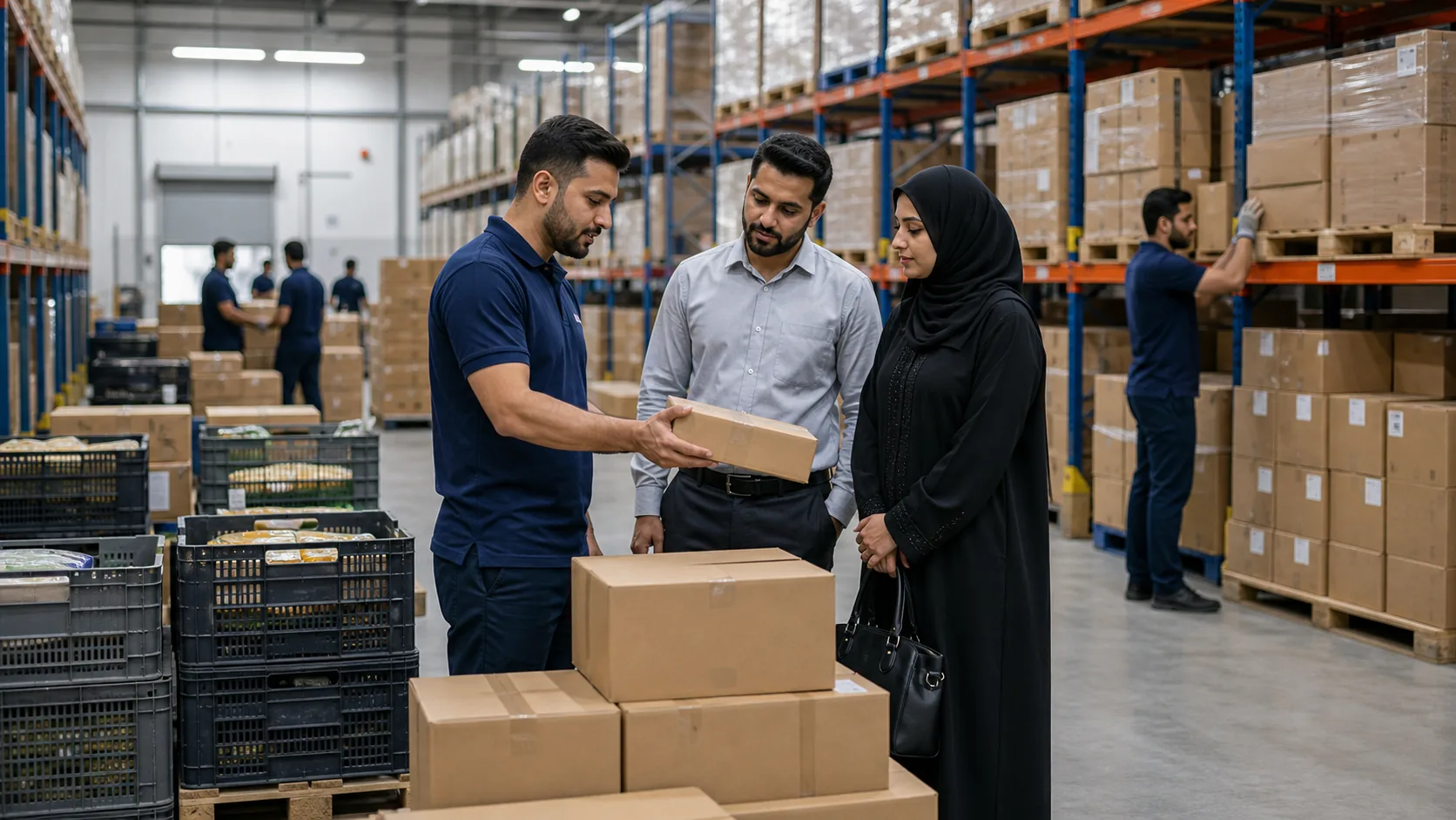 Wholesale Food Supply in Dubai industry visual in the UAE