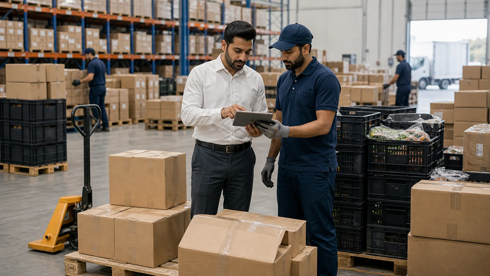Wholesale Food Supply in Dubai industry visual in the UAE