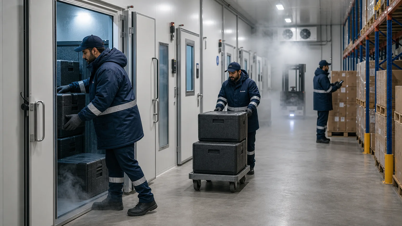 Cold Chain Logistics in UAE industry visual in the UAE
