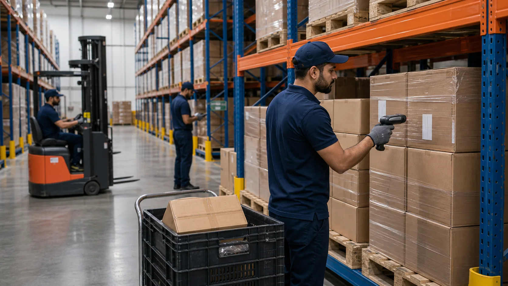 Warehouse Management for FMCG in Dubai industry visual in the UAE