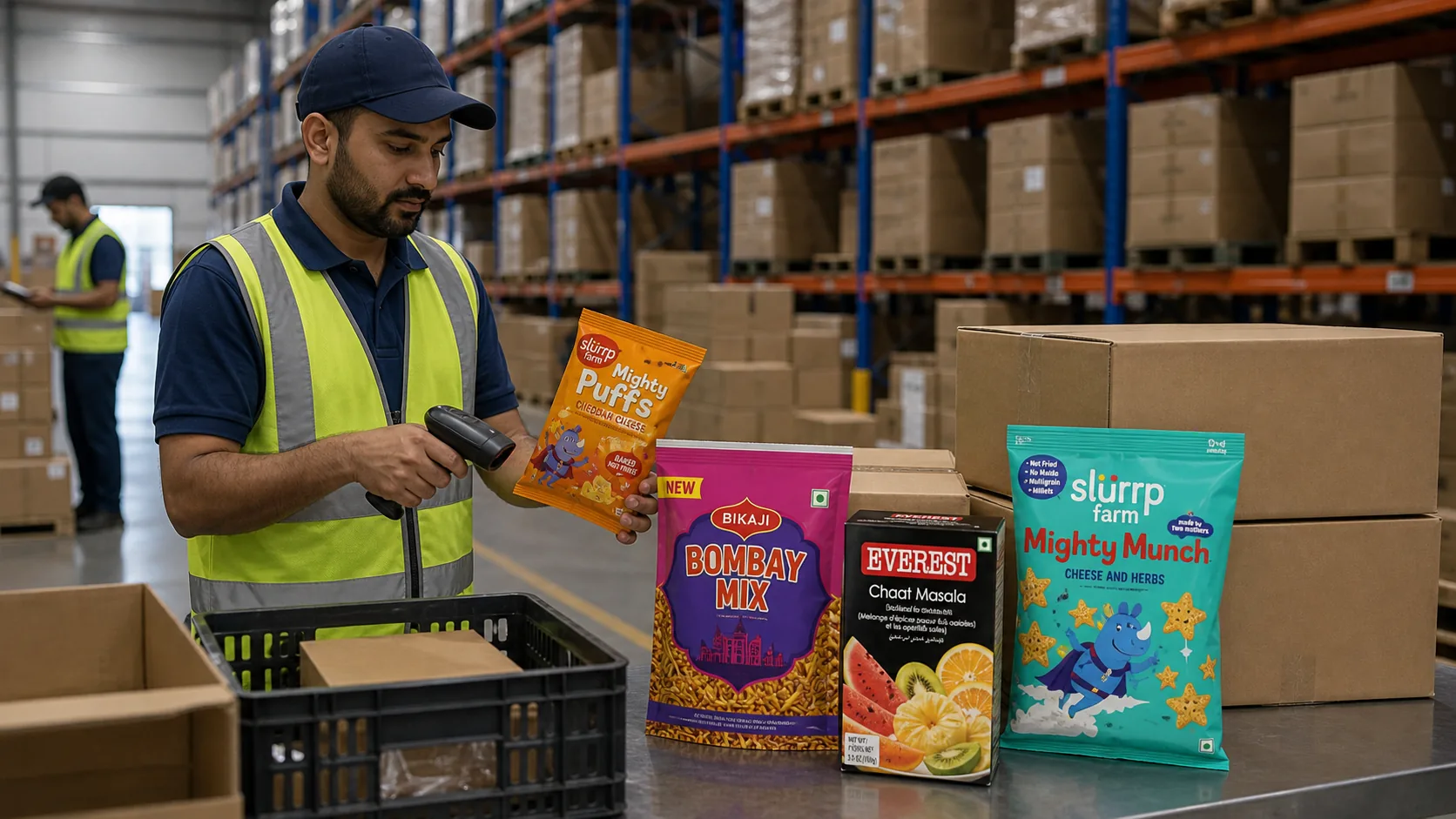 Neutral UAE distribution visual for The Rise of Indian Snacks and Spices in the UAE: Distribution Trends