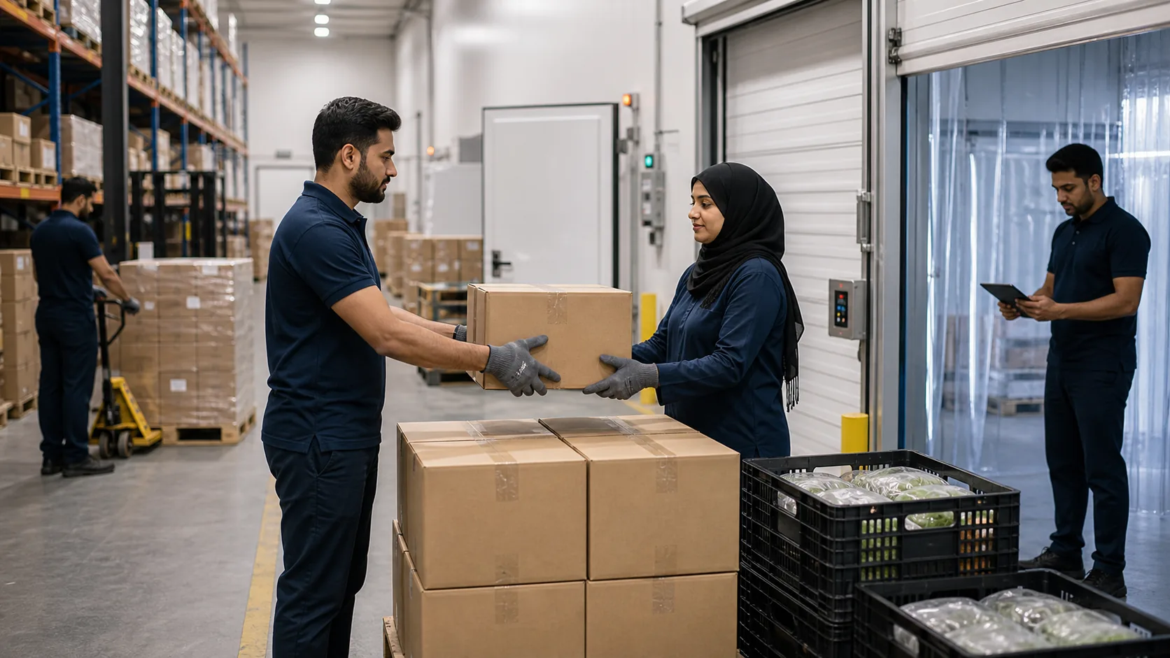 Top Food Distribution Companies in UAE industry visual in the UAE