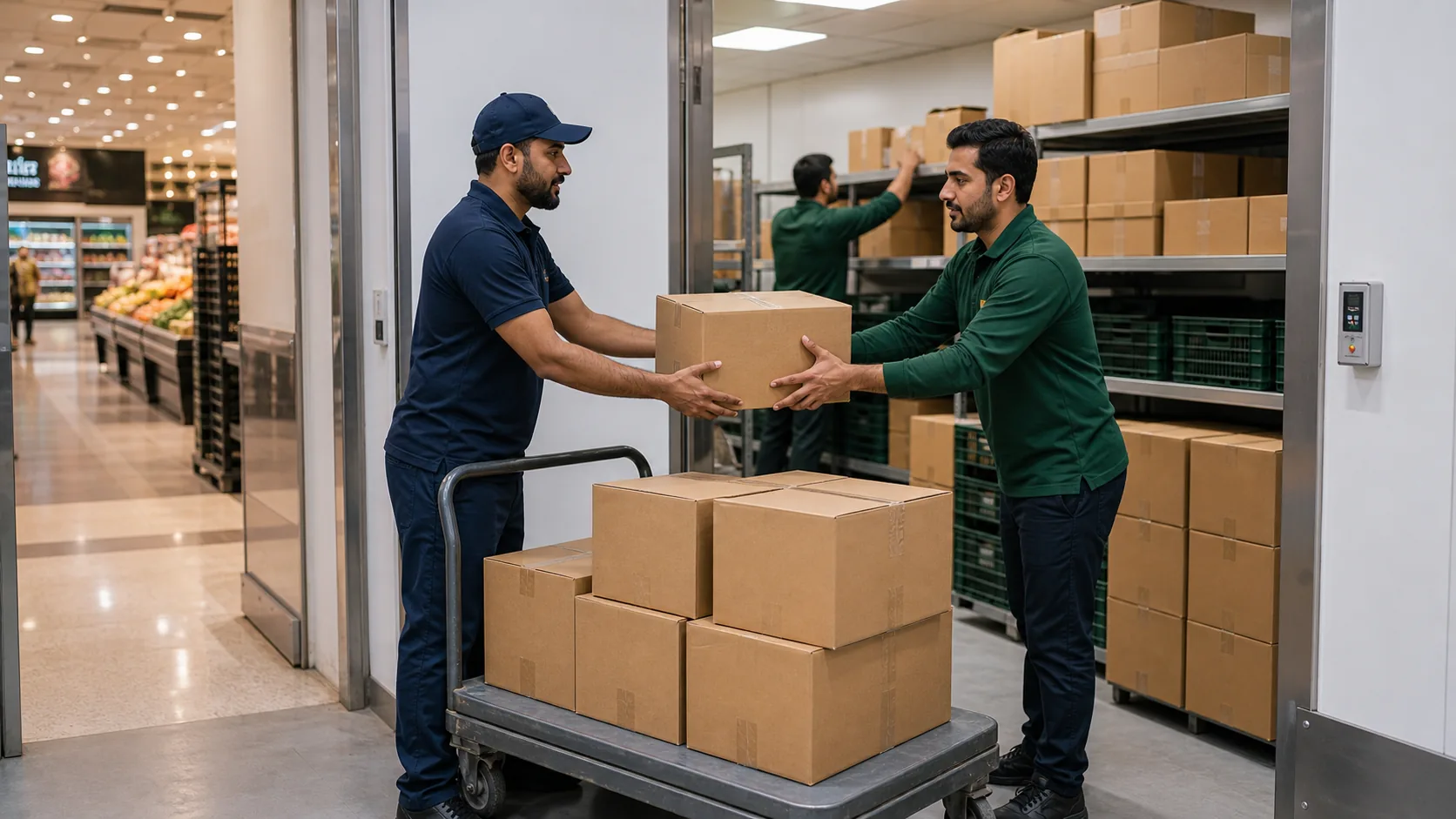 Selling to Supermarkets in UAE industry visual in the UAE
