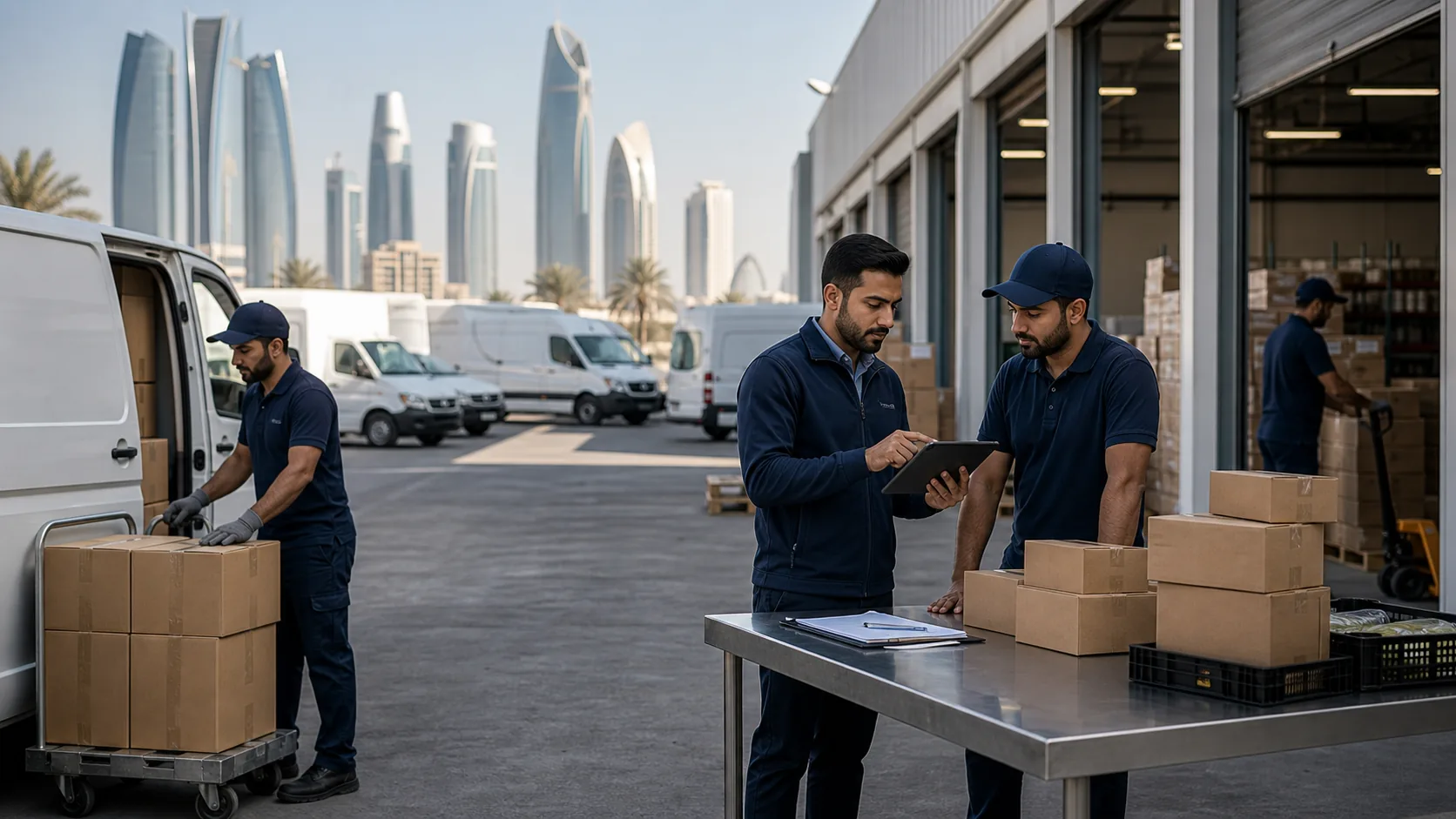 FMCG Distribution in Abu Dhabi industry visual in the UAE