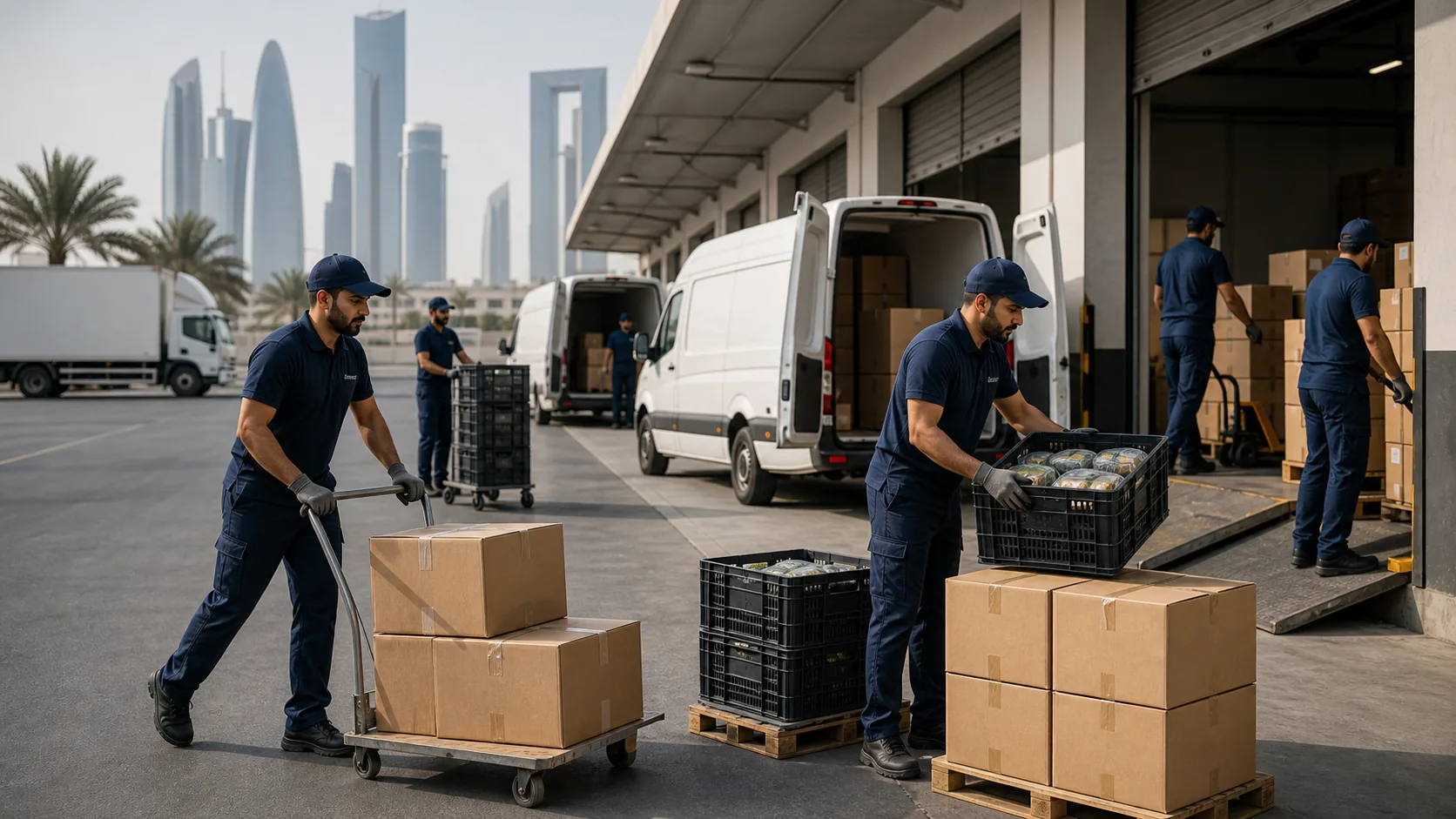 FMCG Distribution in Abu Dhabi industry visual in the UAE