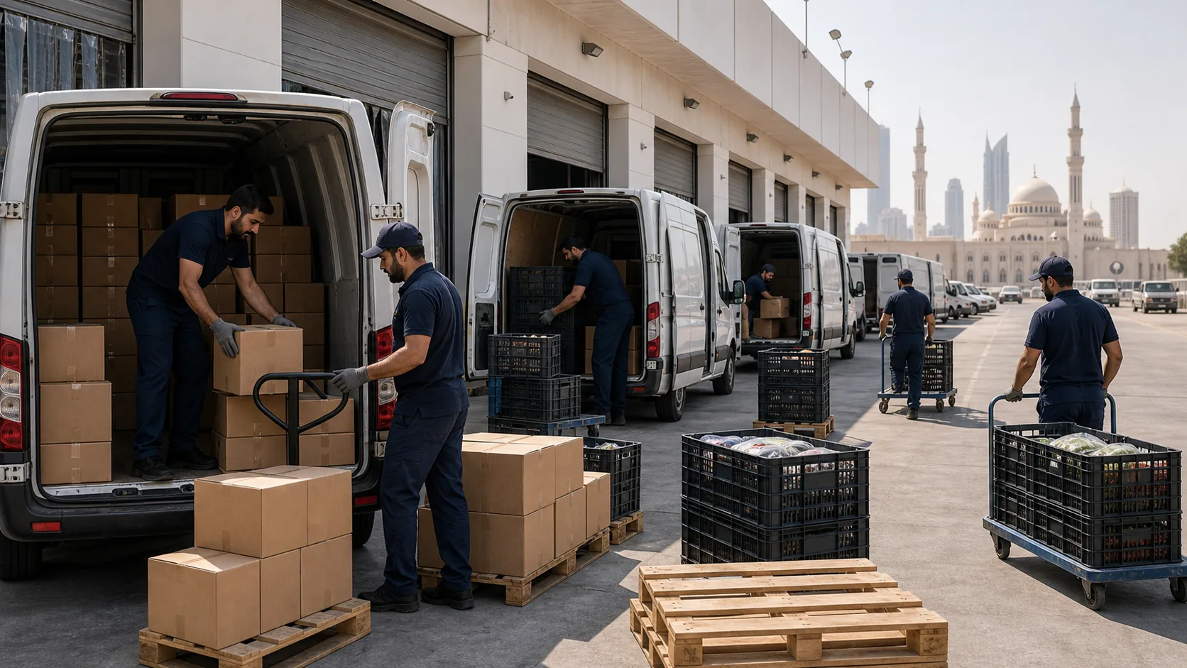 FMCG Distribution in Sharjah and the Northern Emirates industry visual in the UAE