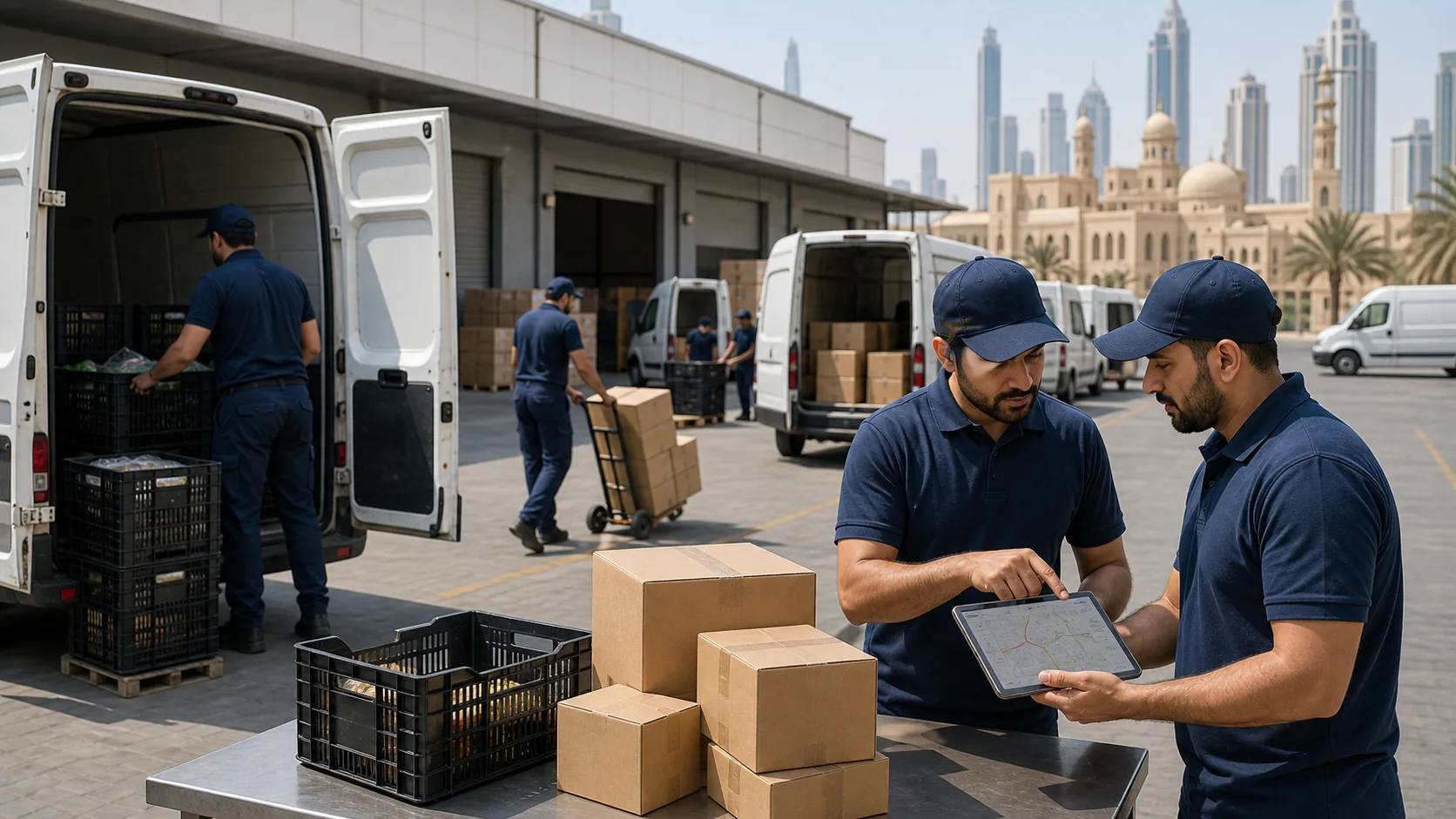 FMCG Distribution in Sharjah and the Northern Emirates industry visual in the UAE