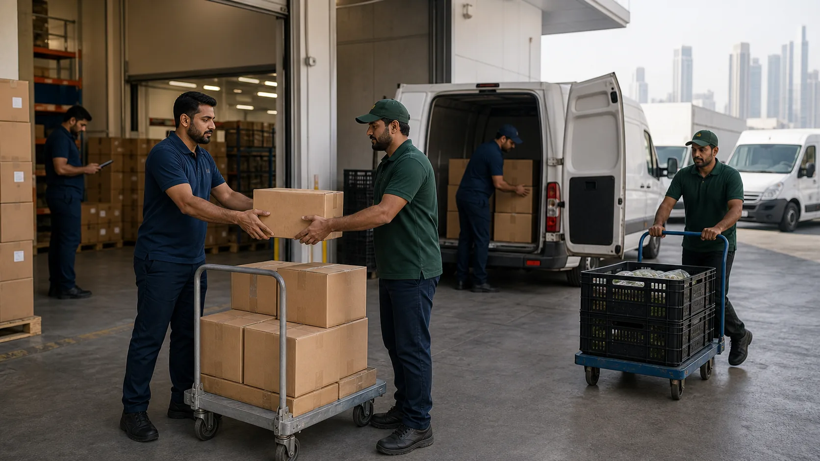 Grocery Distribution in UAE industry visual in the UAE