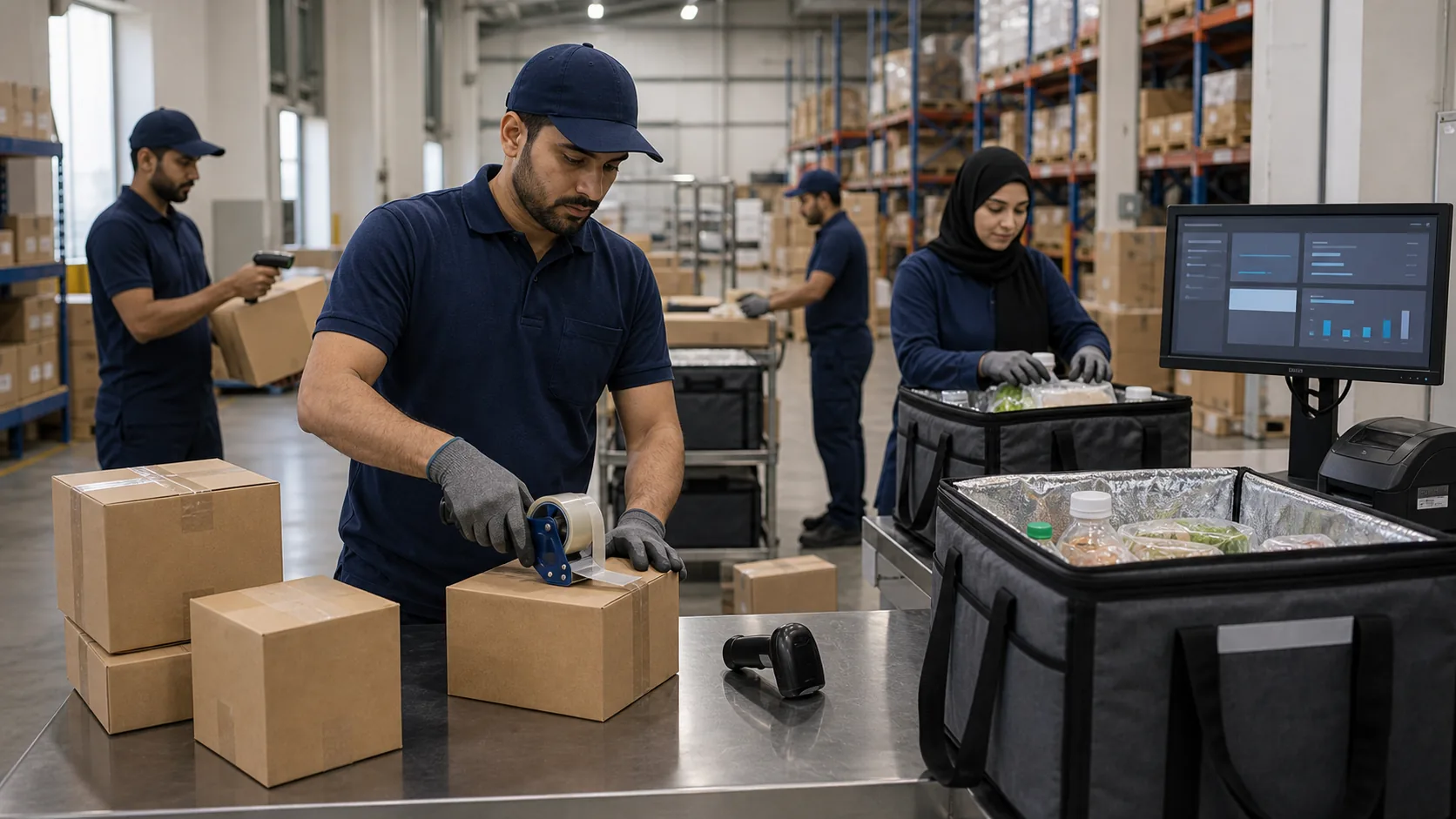 E-Commerce and FMCG in the UAE industry visual in the UAE