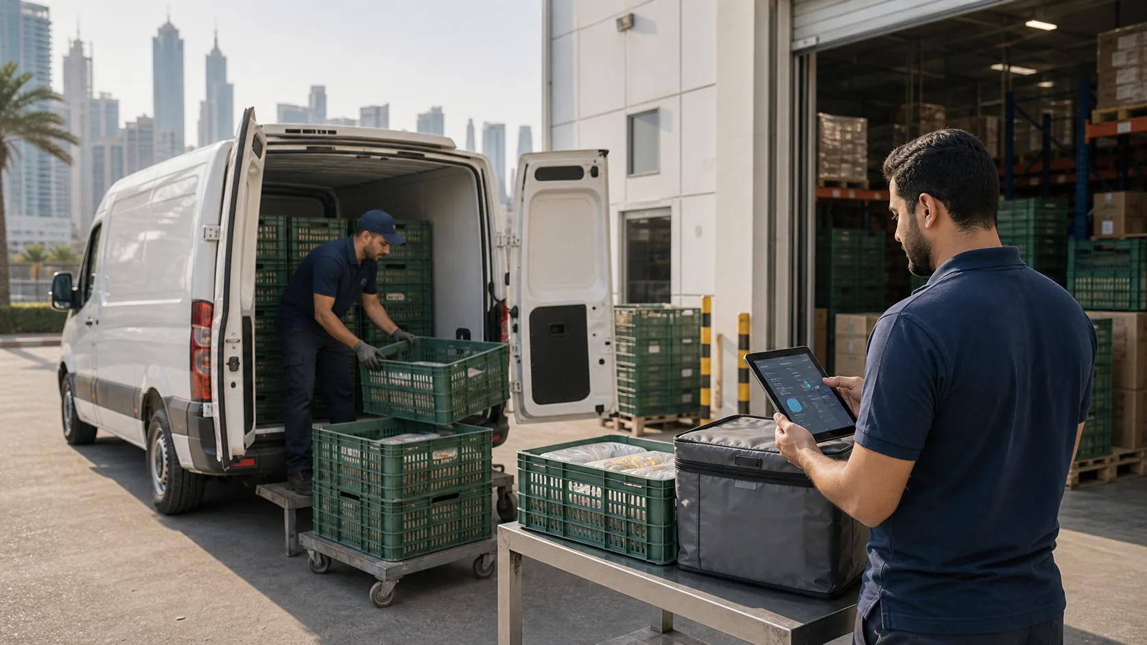 Last-Mile Delivery FMCG UAE Challenges and Solutions for Distributors industry visual in the UAE