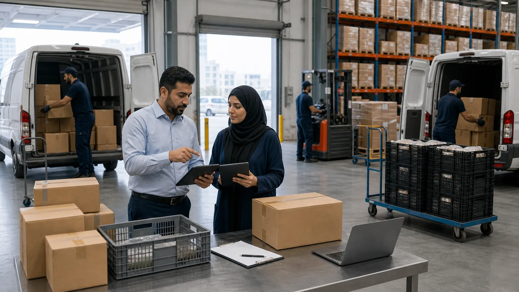 In-House Distribution vs Third-Party Distributor in UAE Complete Compa industry visual in the UAE