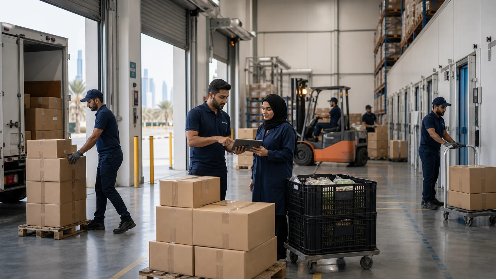 Top Food Distribution Companies in UAE: What Sets the Leaders Apart industry visual in the UAE