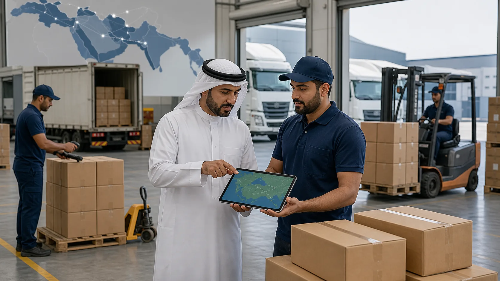 Expanding FMCG Distribution to Oman, Saudi Arabia, and the Wider GCC industry visual in the UAE