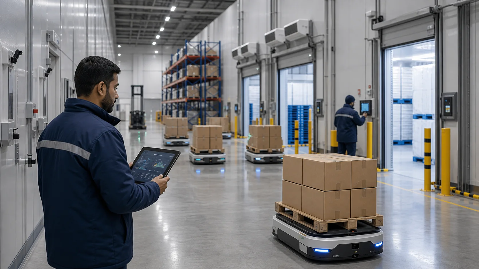 How AI and Automation Are Transforming FMCG Distribution in the Middle East industry visual in the UAE