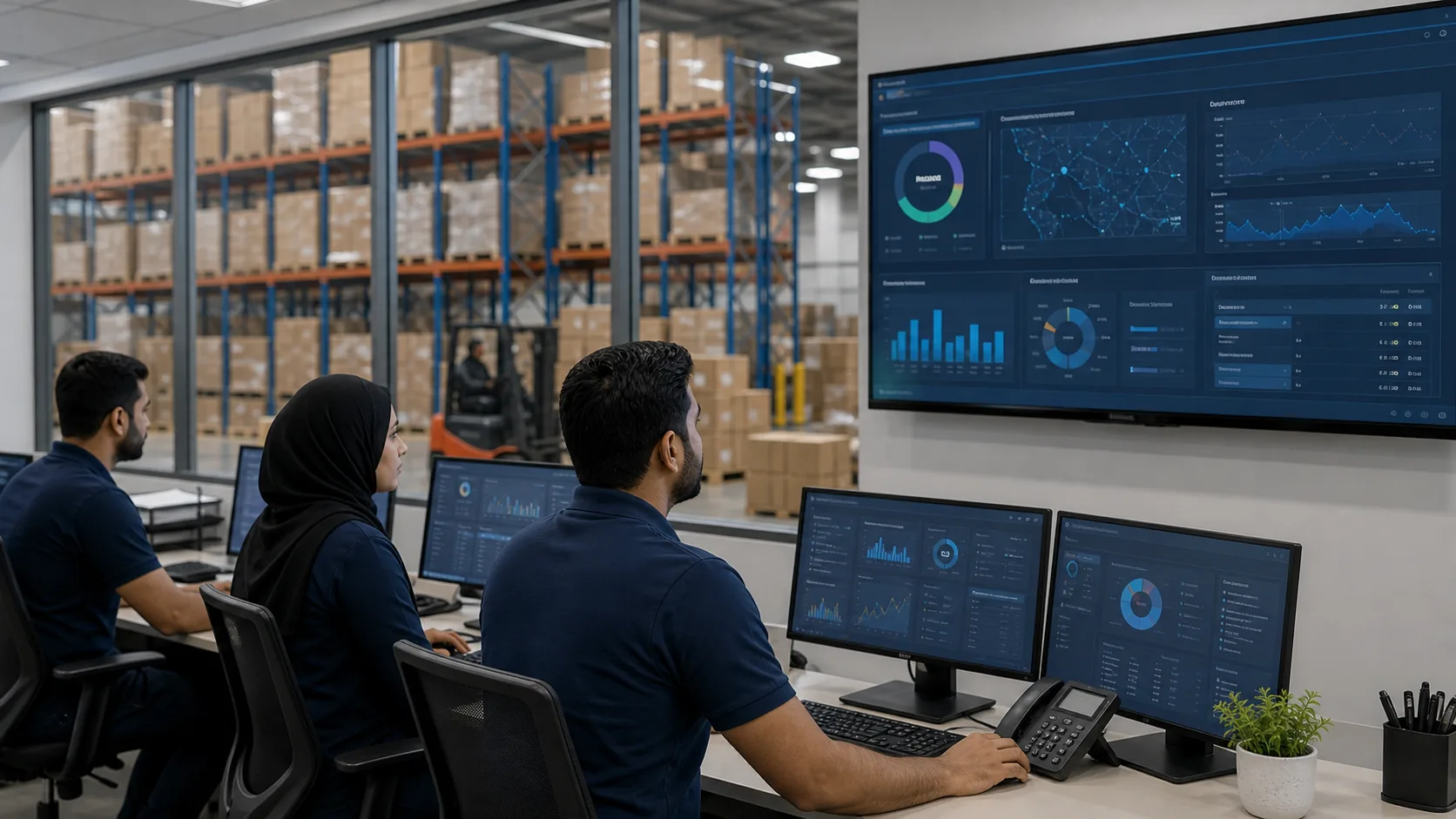 ERP-Driven Supply Chain — How Smart Distributors Win in the UAE FMCG Market industry visual in the UAE