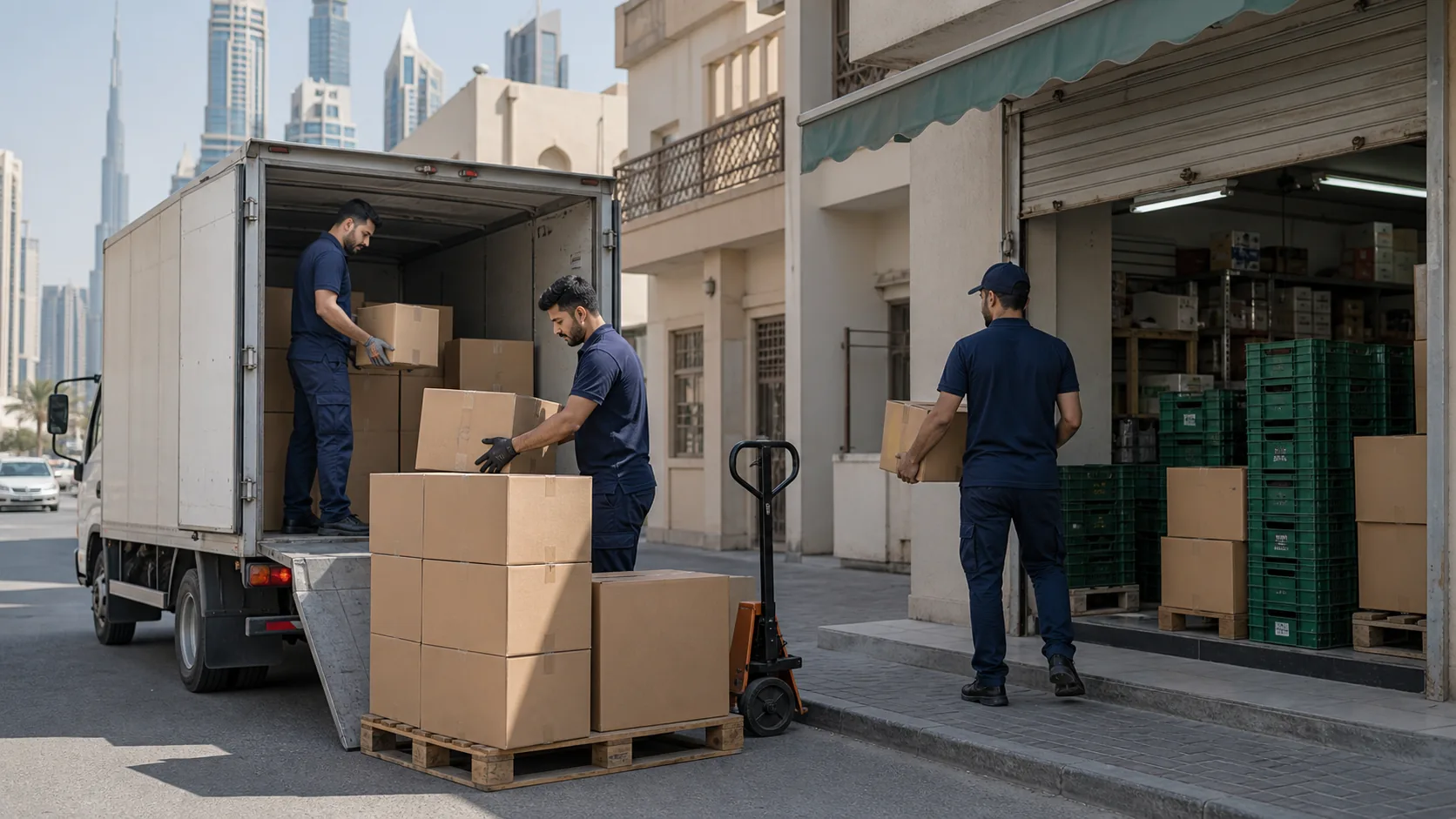 Grocery Distribution in UAE industry visual in the UAE