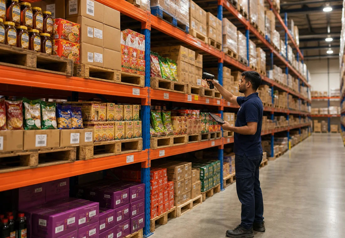 Bagason Dubai FMCG retail route coverage with warehouse inventory