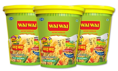 WAI WAI Cup Noodles Veg 3PACK — buy Wai Wai in UAE wholesale and retail