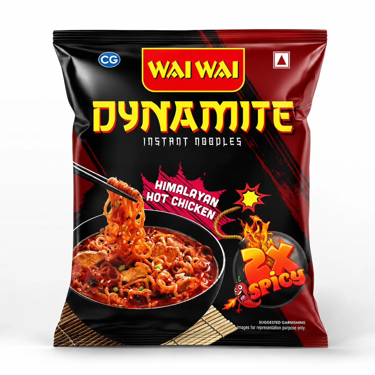 Wai Wai Dynamite Noodles - Himalayan Hot Chicken — buy Wai Wai in UAE wholesale and retail