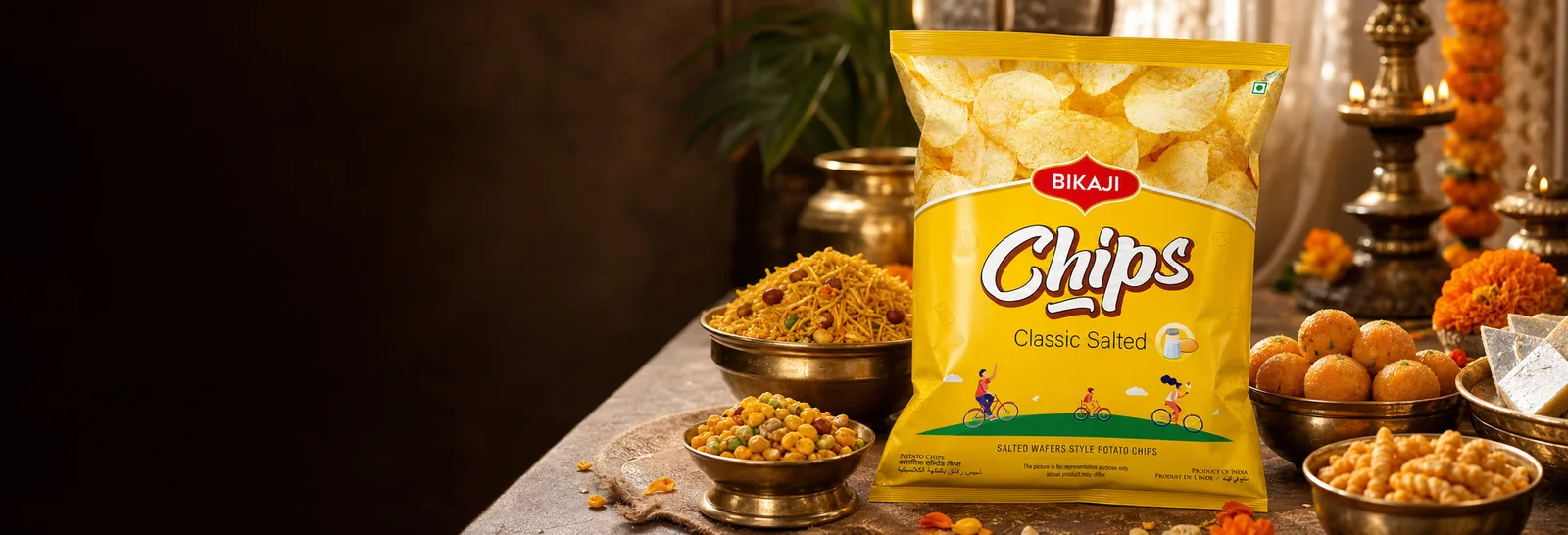 Bikaji products supplied across the UAE by Bagason Group