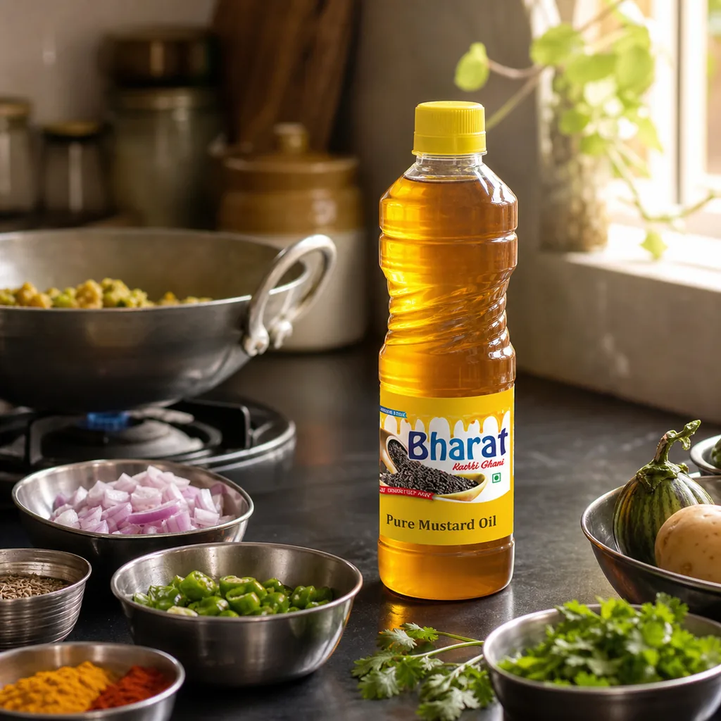 BHARAT MUSTARD OIL — Bharat stocked by Bagason Group in the UAE