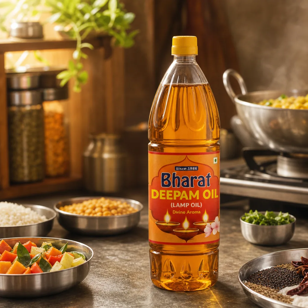 Bharat Lamp Oil (Deepam) — Bharat stocked by Bagason Group in the UAE