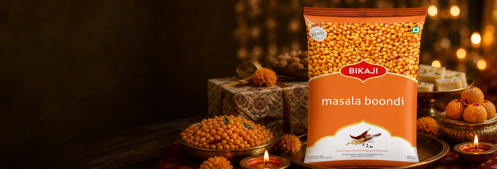Bikaji in everyday UAE kitchens and occasions, supplied by Bagason Group