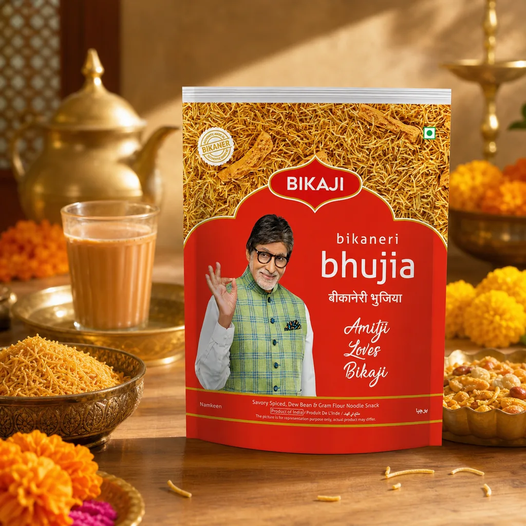Bikaji Bhujia — Bikaji stocked by Bagason Group in the UAE