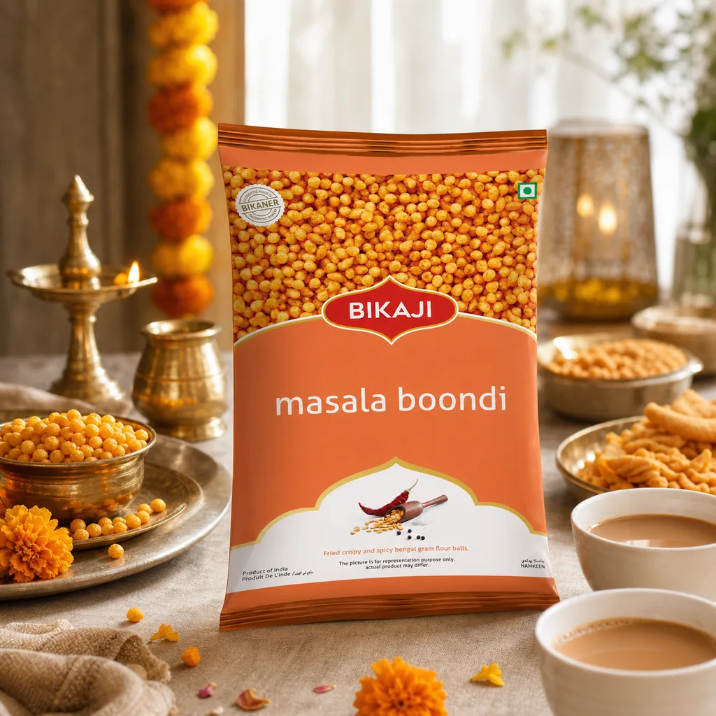 Bikaji Soan Papdi — Bikaji stocked by Bagason Group in the UAE