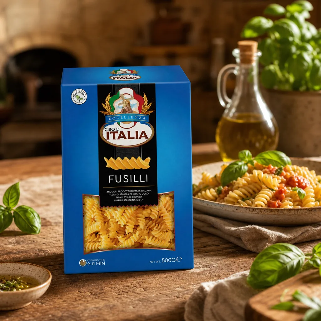 Cibo Di Italia Pasta Fusilli — Cibo di Italia stocked by Bagason Group in the UAE