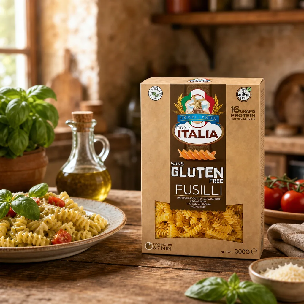 Cibo Di Italia Pasta Fusilli - Gluten Free — Cibo di Italia stocked by Bagason Group in the UAE