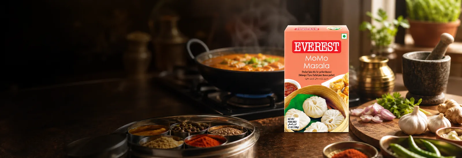 Everest in everyday UAE kitchens and occasions, supplied by Bagason Group