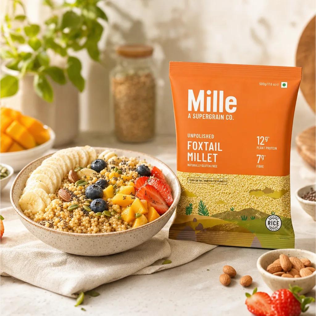 Mille Grains: Foxtail Millet — Mille stocked by Bagason Group in the UAE