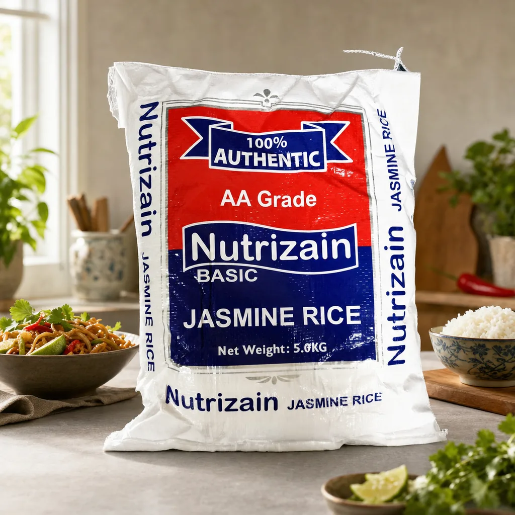 Jasmine Rice — Nutrizain stocked by Bagason Group in the UAE