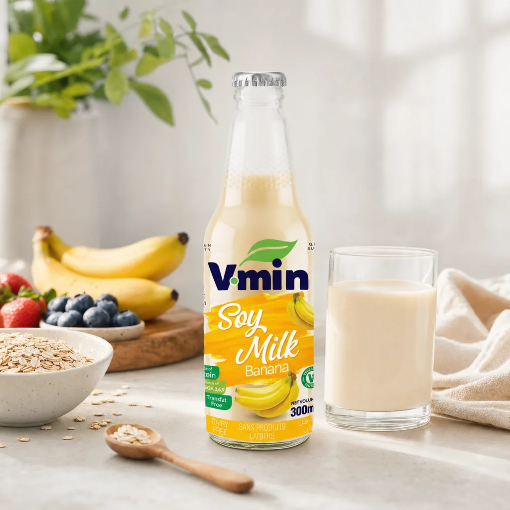 Soy Milk Banana — Vmin stocked by Bagason Group in the UAE