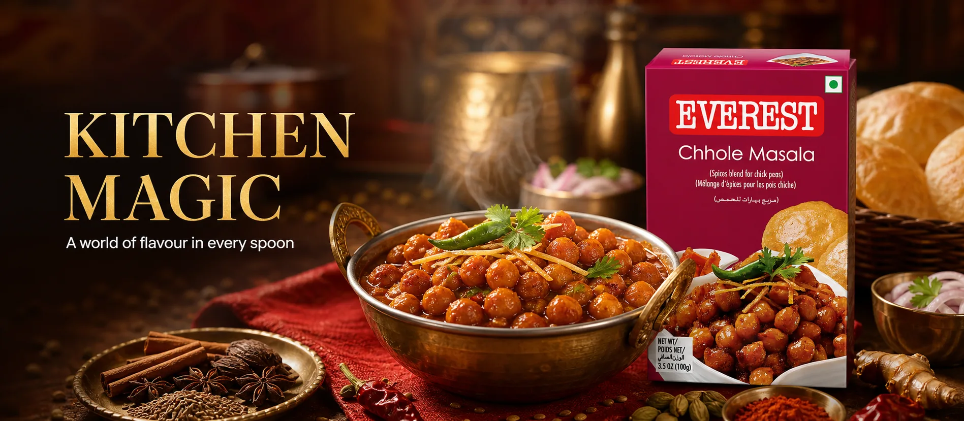 Everest Chhole Masala — Kitchen Magic