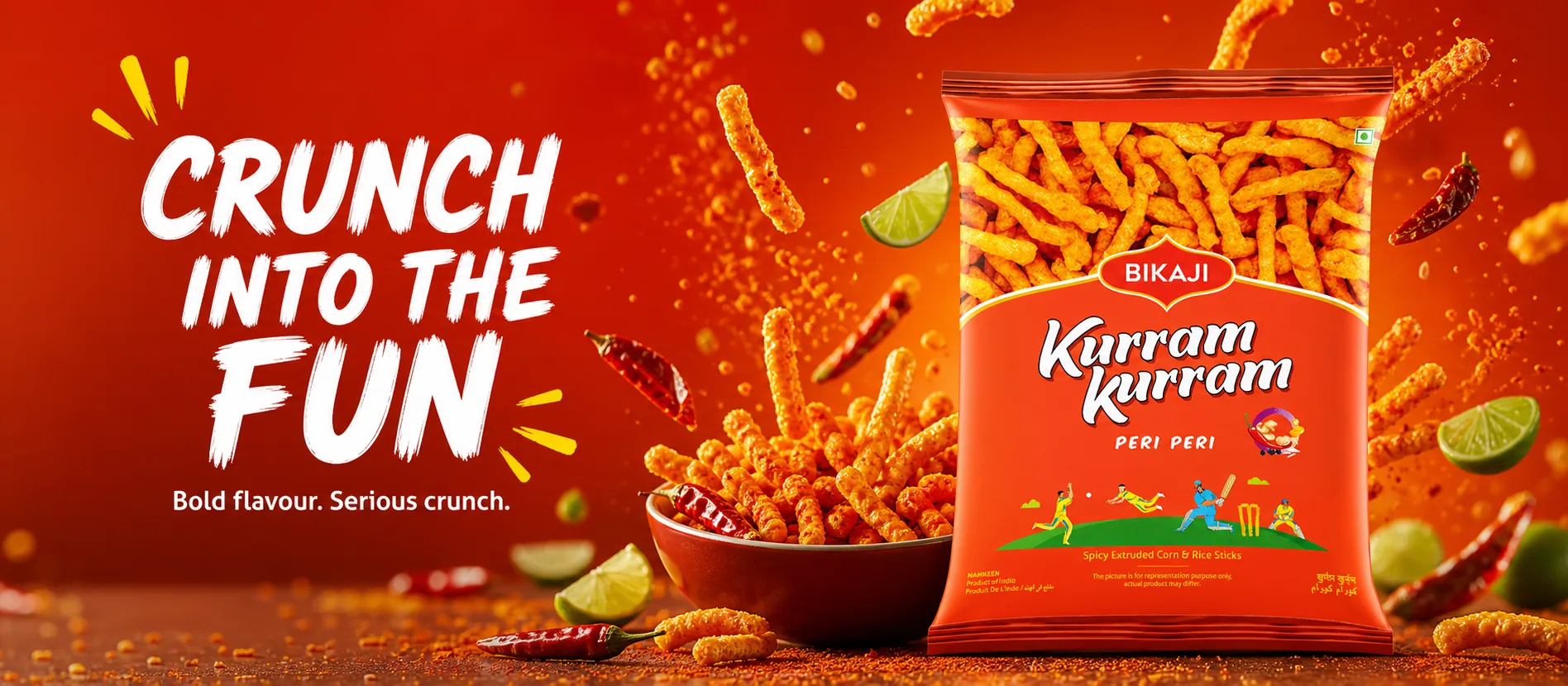 Bikaji Kurram Kurram — Crunch Into the Fun