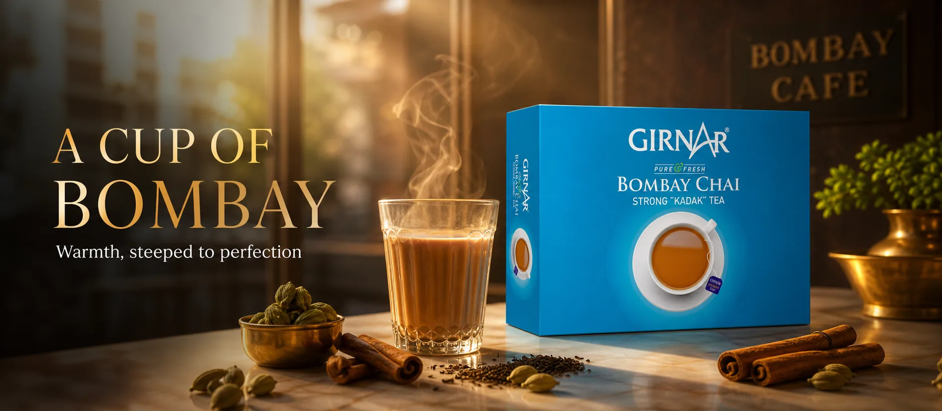 Girnar Bombay Chai — A Cup of Bombay