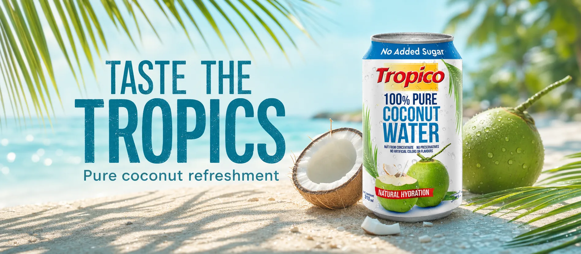Tropico Coconut Water — Taste the Tropics