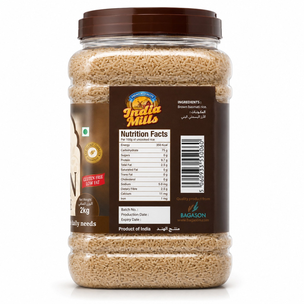 Back - Nutrition Facts